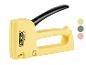 Gelber LIVARNO® R53 Handtacker mit schwarzem Griff und Markenlogo.