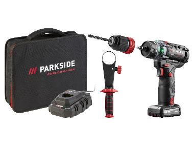 PARKSIDE PERFORMANCE® 12 V Akku-Bohrschrauber Starterset »PPBSSA 12 A1«, mit Akku und Ladegerät