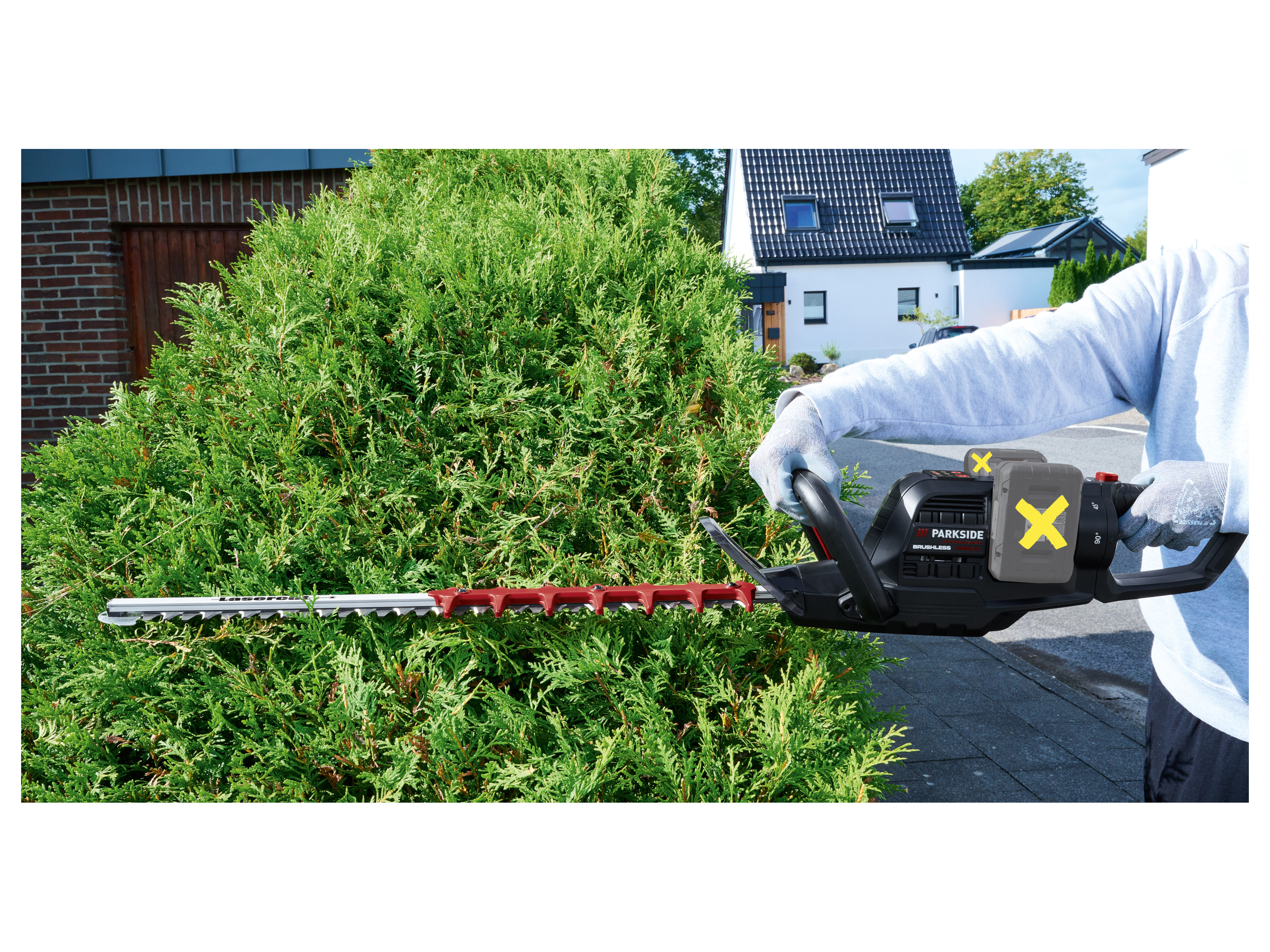 Thumbnail - PARKSIDE PERFORMANCE® 40 V Akku-Heckenschere »PPAHS 40 A1«, ohne Akku und Ladegerät