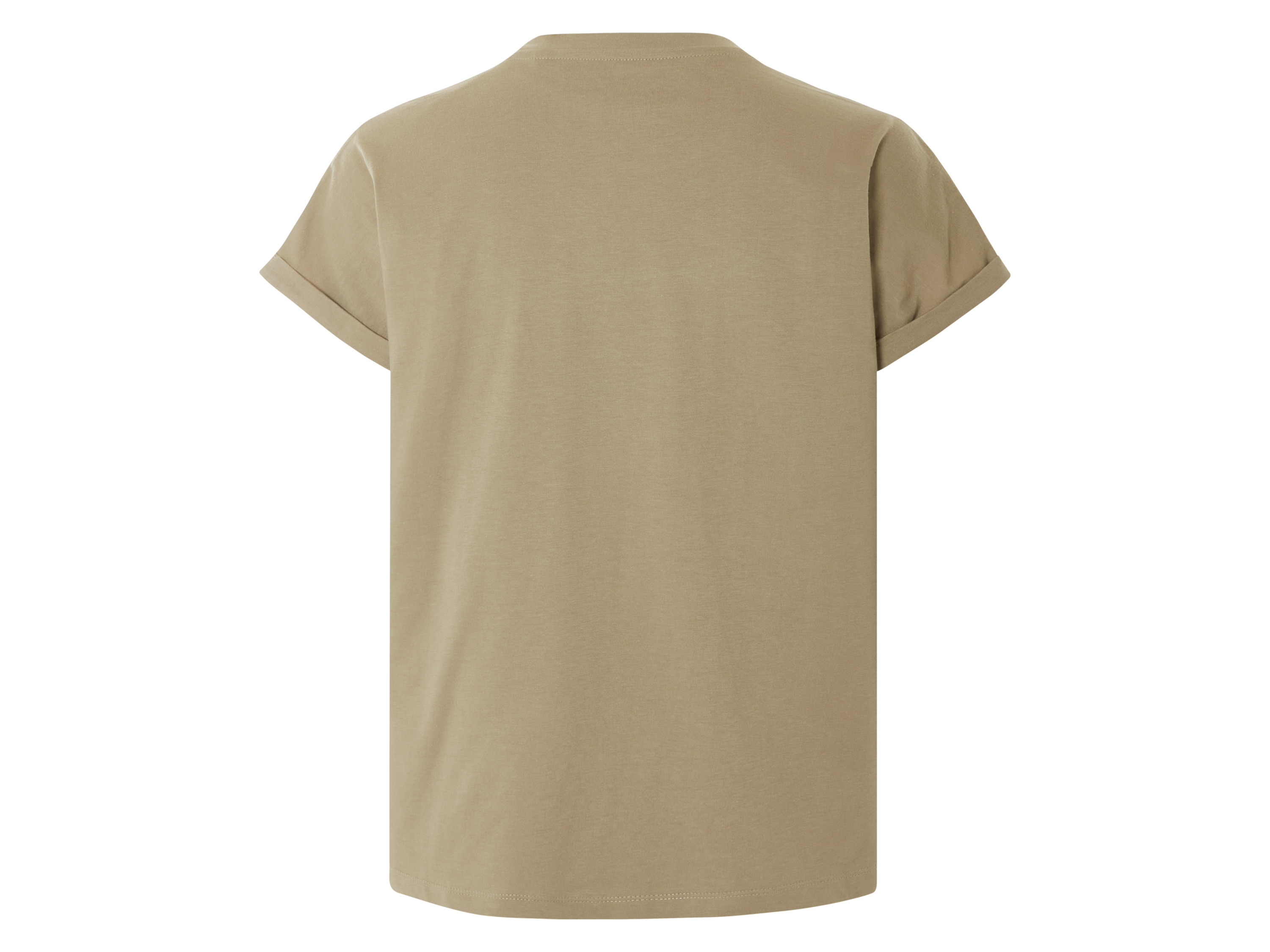 Thumbnail - esmara® Damen T-Shirt, leger geschnitten (khaki, L(44/46))