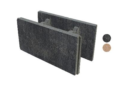 Diephaus Mauer » ALMERIA SCHALUNGSSTEIN«, 50x24x25 cm