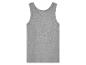 Hellgraues Baumwoll-Tanktop.