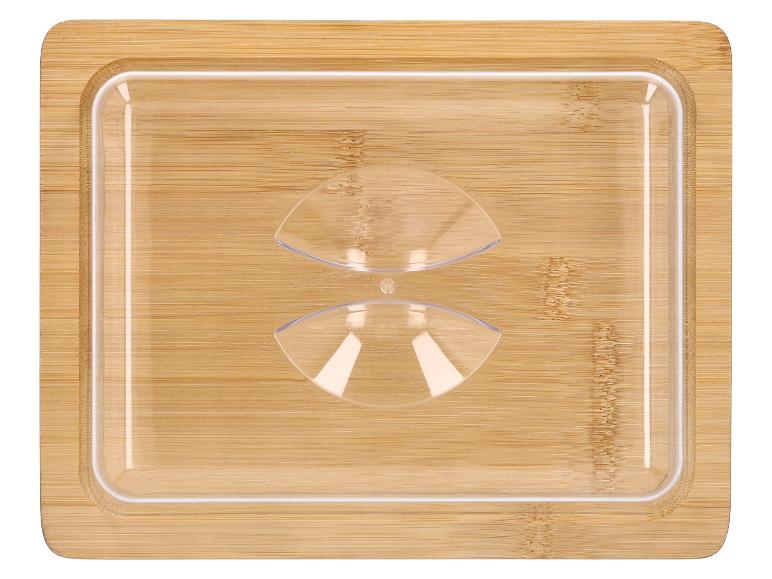 SILVERCREST Bambus-Drehplatte / Bambus-Ksebrett / Bambus-Kseglocke | Lidl