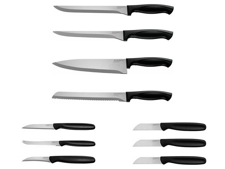 Gehe zu Vollbildansicht: ERNESTO Küchenmesser, mit Edelstahlklinge, verschiedene Varianten - Bild 1