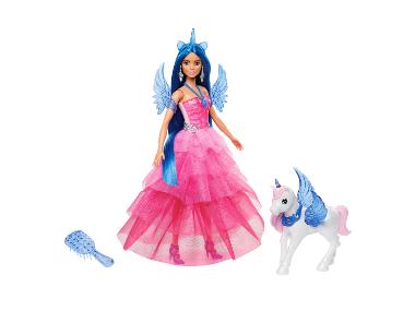 Barbie Saphire Puppe mit Einhorn