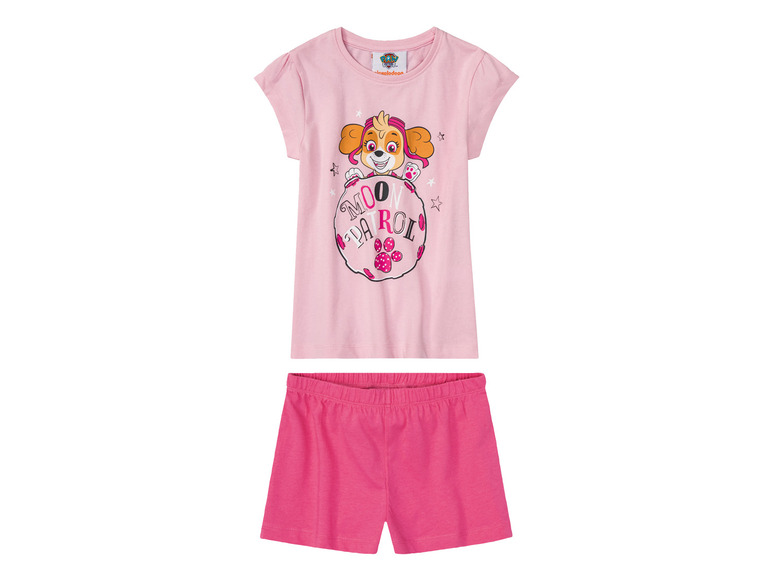 Gehe zu Vollbildansicht: Kleinkinder / Kinder Mädchen Pyjama / Nachthemd mit Print - Bild 14