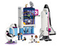 LEGO Friends Raumfahrt-Set mit Raumschiff und Raumfahrtzentrum.