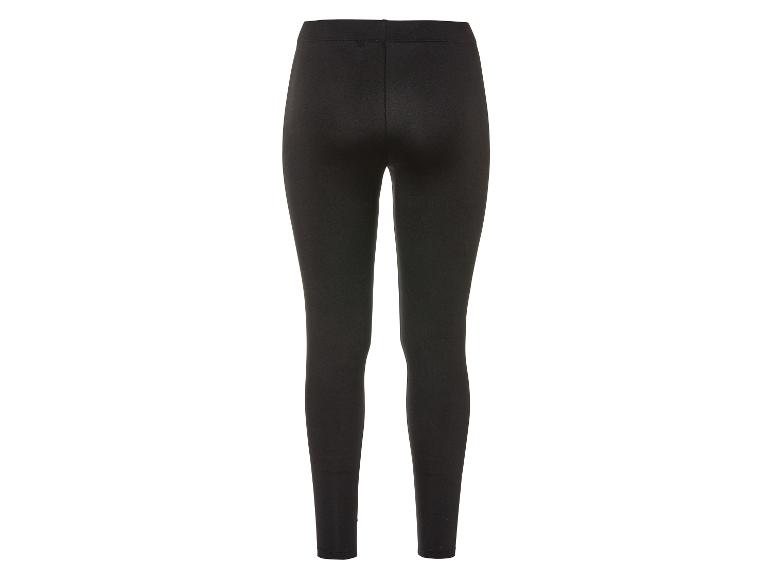 Schwarze Leggings für Damen.