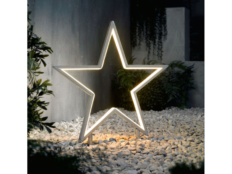 Gehe zu Vollbildansicht: LIVARNO home LED-Stern / Tanne, mit Standfuß oder Erdspießen - Bild 7