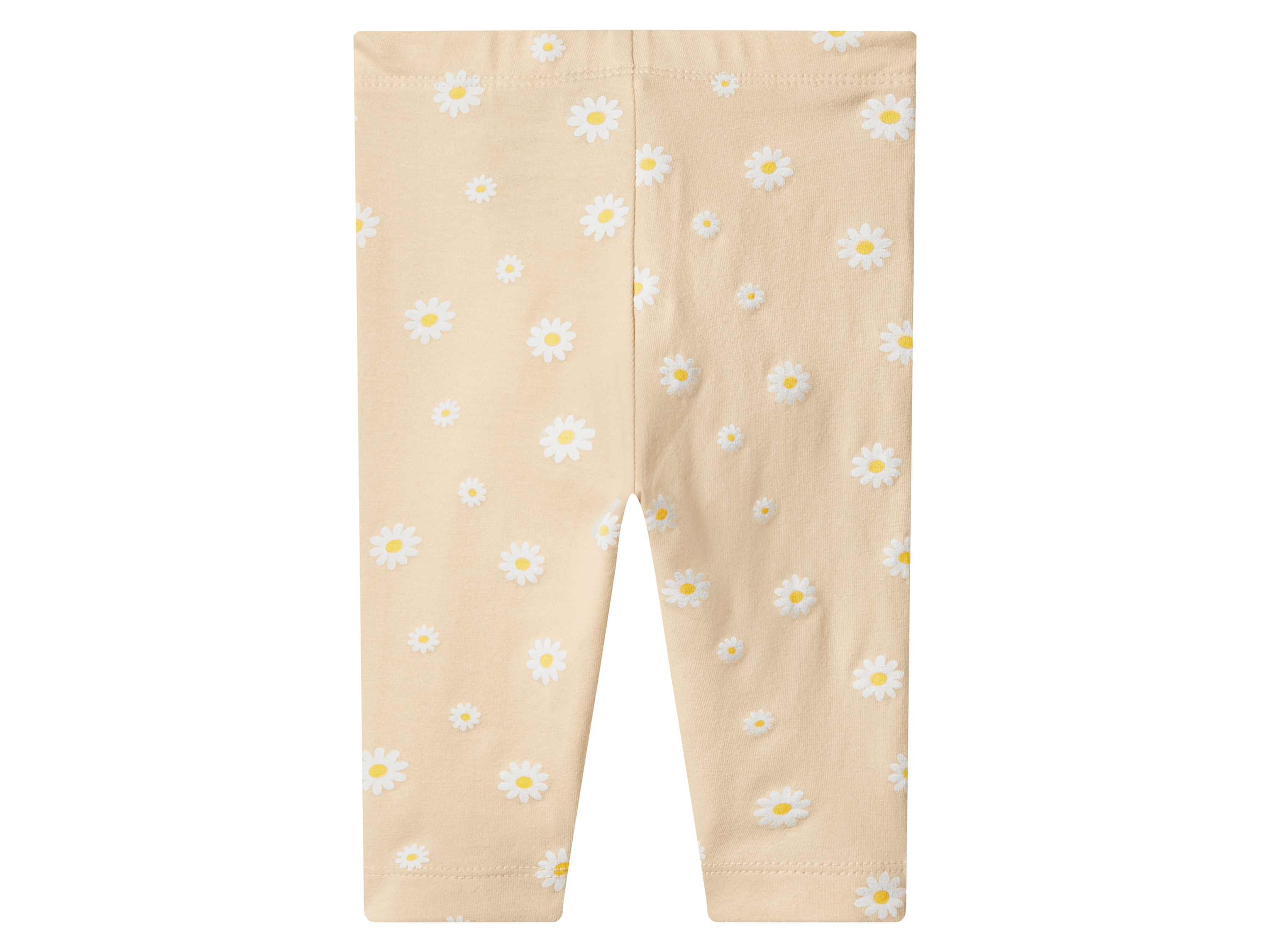 Thumbnail - lupilu® Baby Mädchen Leggings, 2 Stück (beige/navy, 50/56)