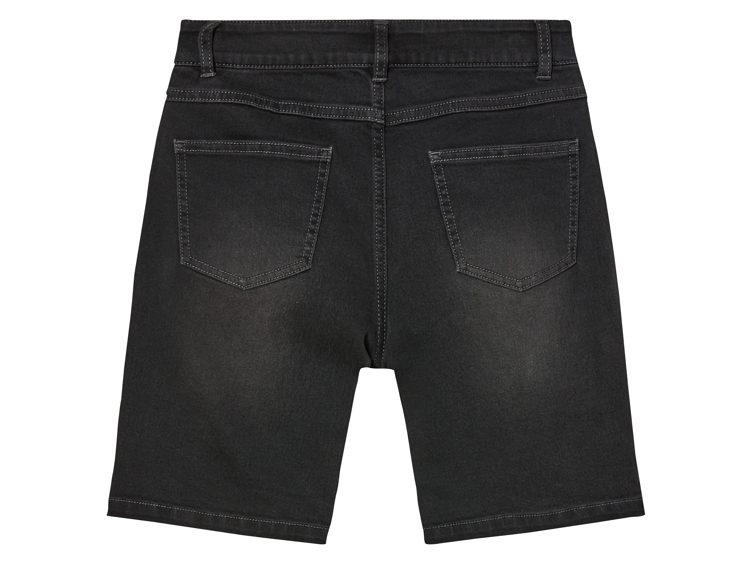 Thumbnail - pepperts!® Kinder Jeansshorts (Dunkelgrau, 146/152)