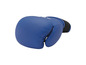 Ein blauer Boxhandschuh zum Trainieren.