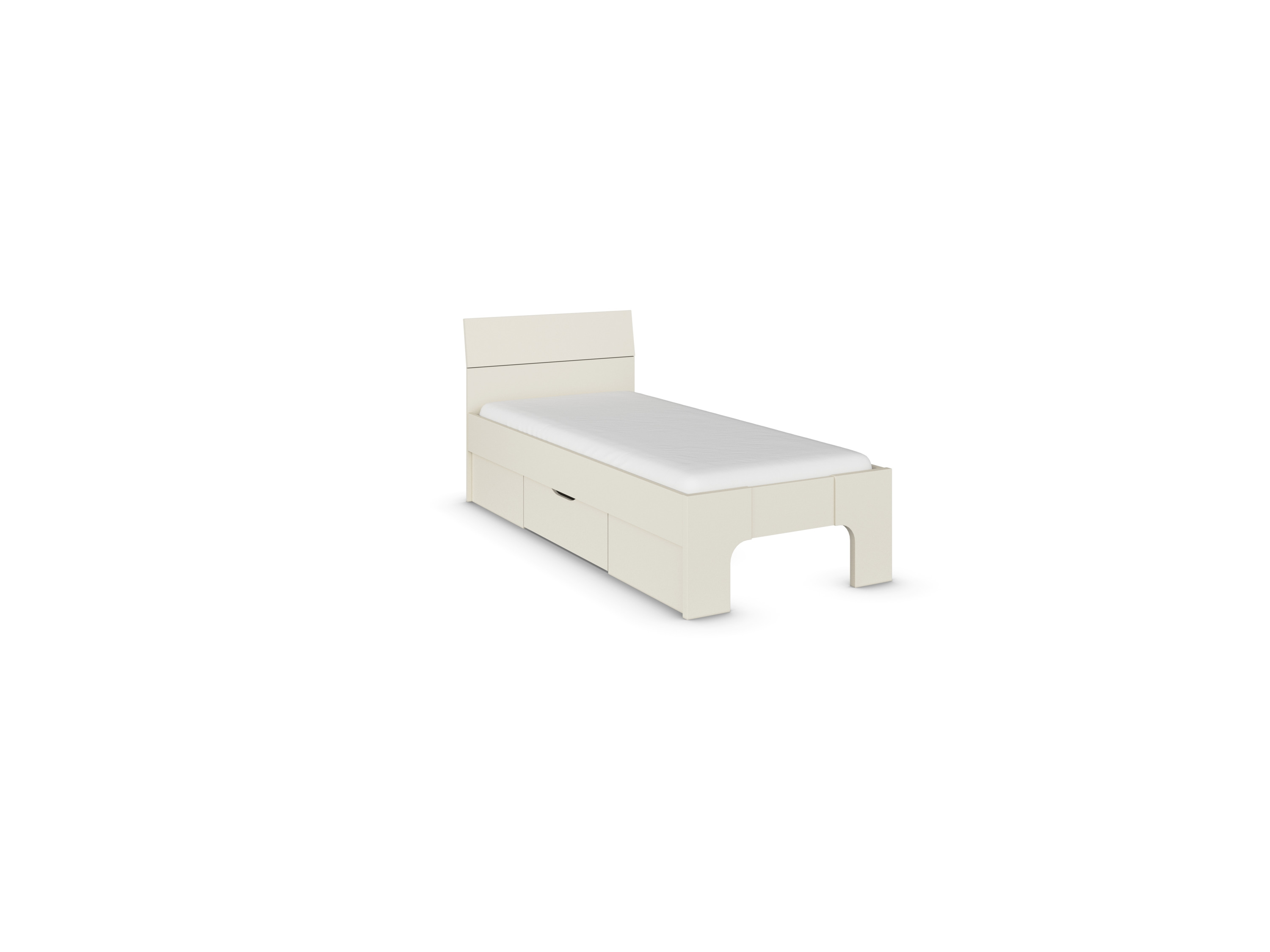 RAUCH BLUE Frieda Jugendzimmer-Set (Schrank 4-trg. Classic, Beige (Champagner), 90 x 200 cm) – Bild 3 von 4