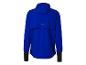 Blaue CRIVIT Herrenjacke mit Kapuze und schwarzen Bündchen, Rückansicht