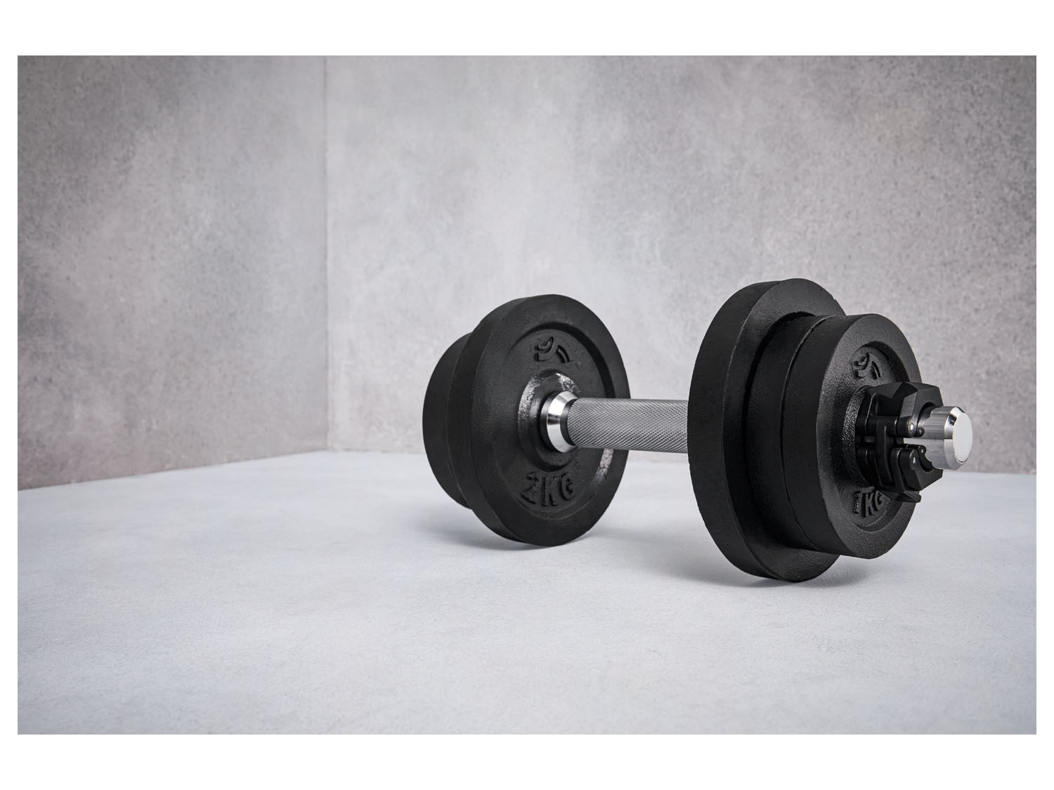 CRIVIT Kurzhantel-Set, mit Stahl-Griff, 10 kg | LIDL | Hanteln & Gewichte