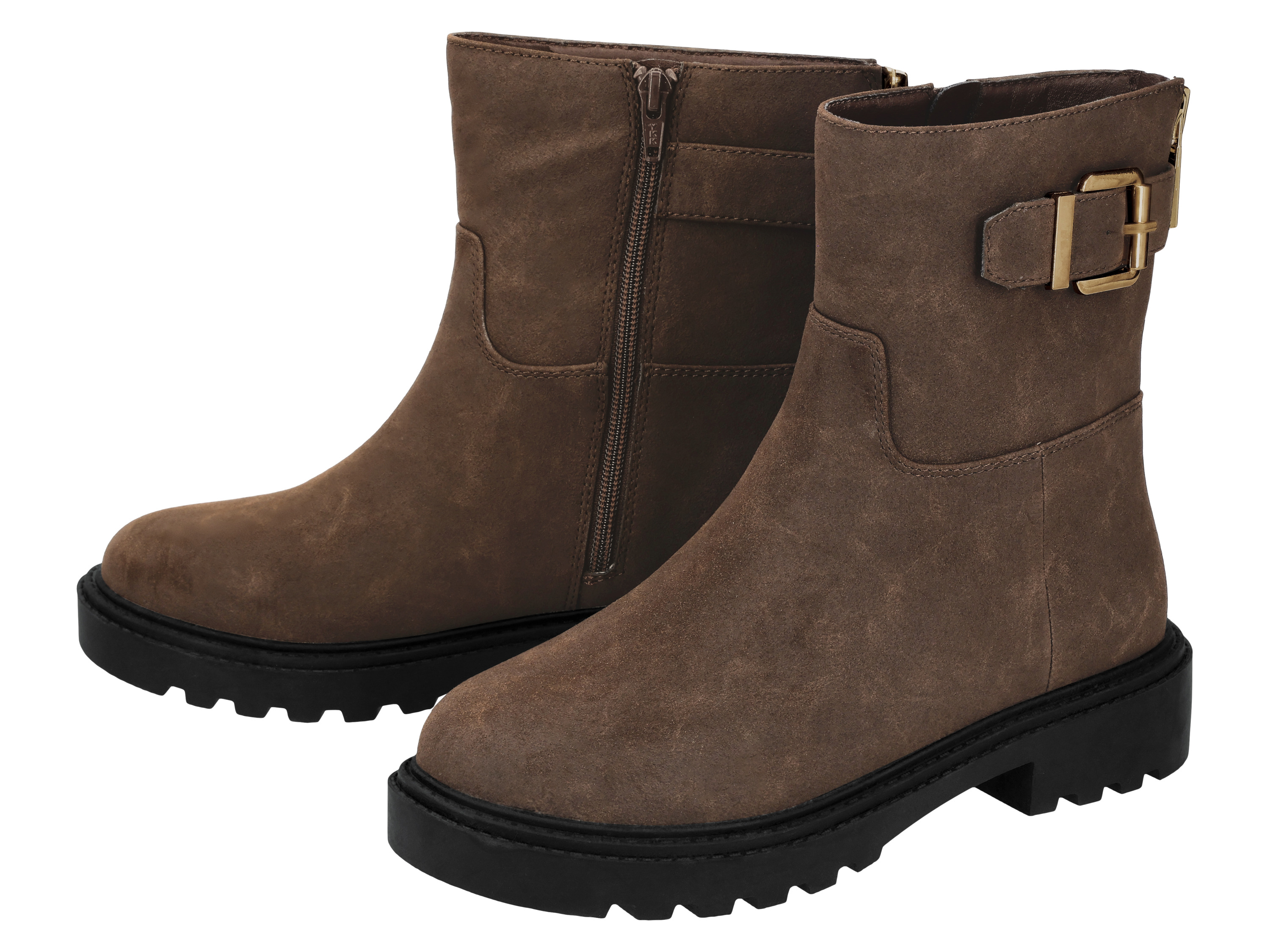 ESMARA® Damen Stiefeletten (Braun, 40)""