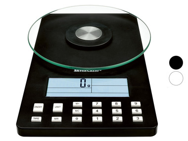 SILVERCREST® KITCHEN TOOLS - Nährwert-Analysewaage, großes LC-Display, bis 5 kg  