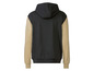 Schwarzer Hoodie mit beigen Ärmeln