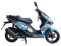 Blauer Alpha Motors Shark Scooter.