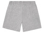 Graue Shorts mit elastischem Bund.