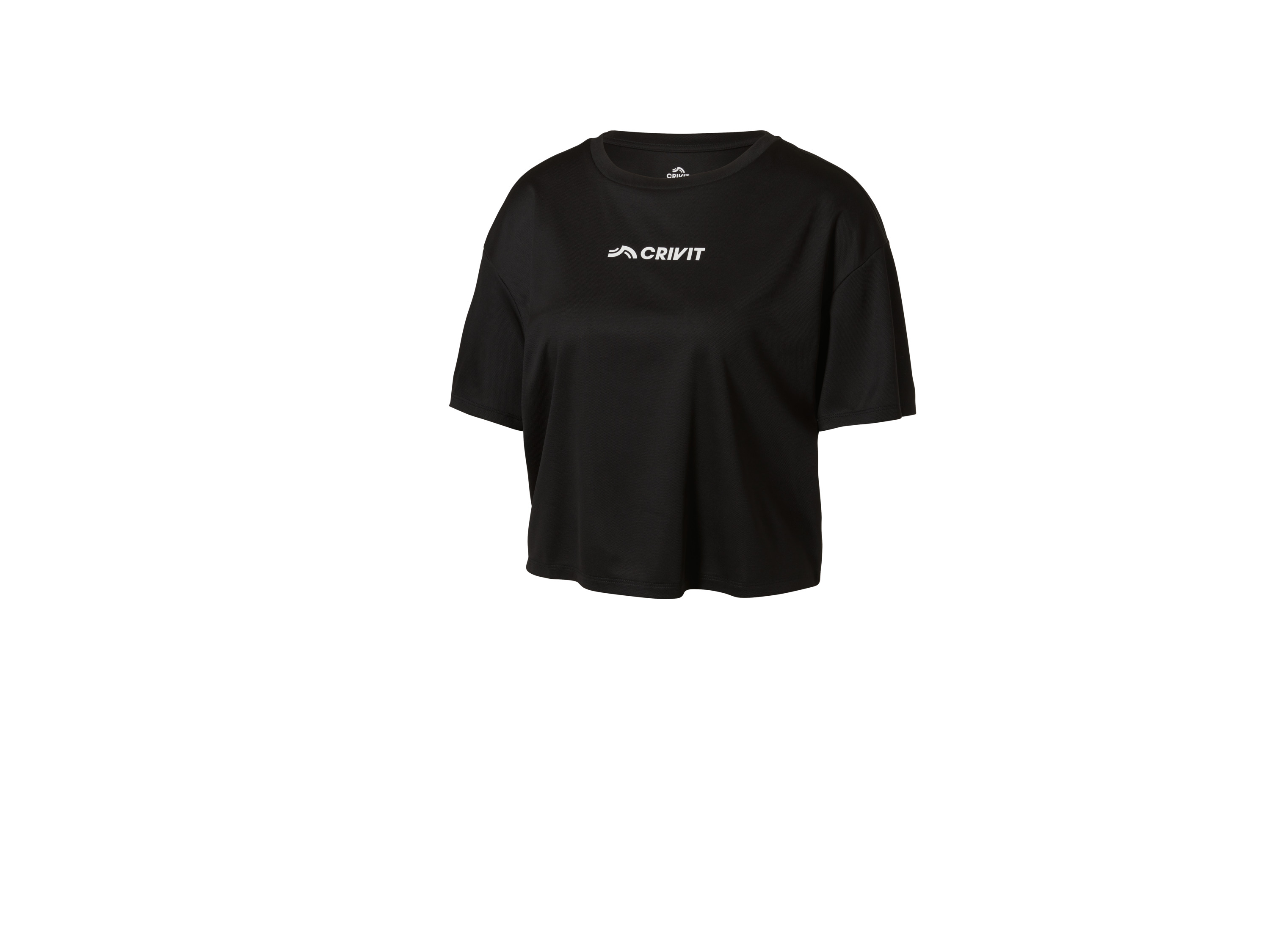 CRIVIT Damen Funktionsshirt (Schwarz, XS(32/34))