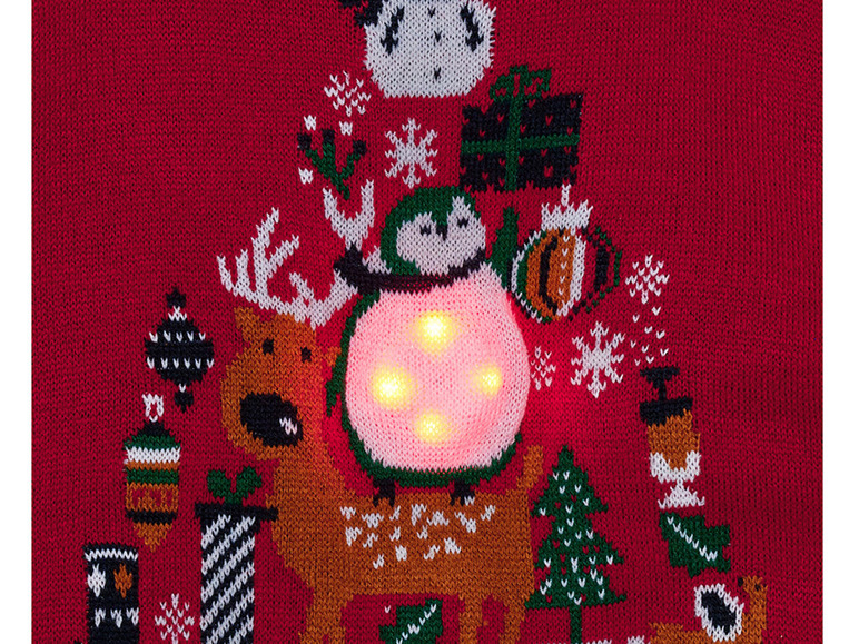 Gehe zu Vollbildansicht: lupilu® Kleinkinder Pullover mit weihnachtlichen Motiven - Bild 13