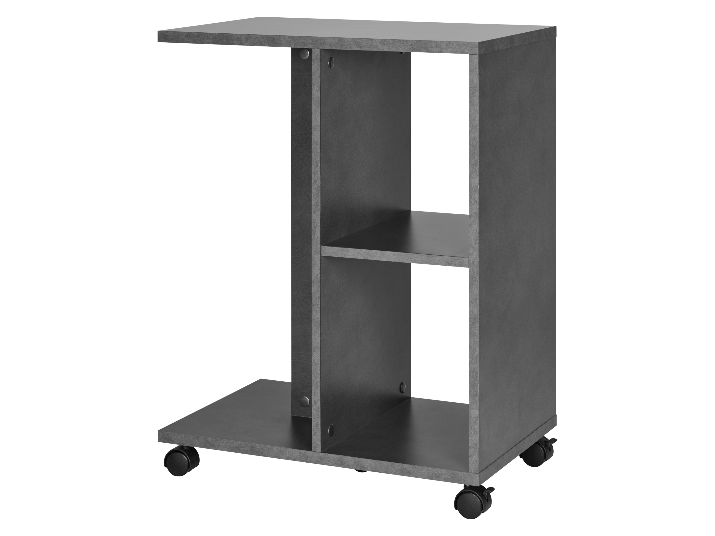 Thumbnail - LIVARNO home Beistelltisch in C-Form auf Rollen""