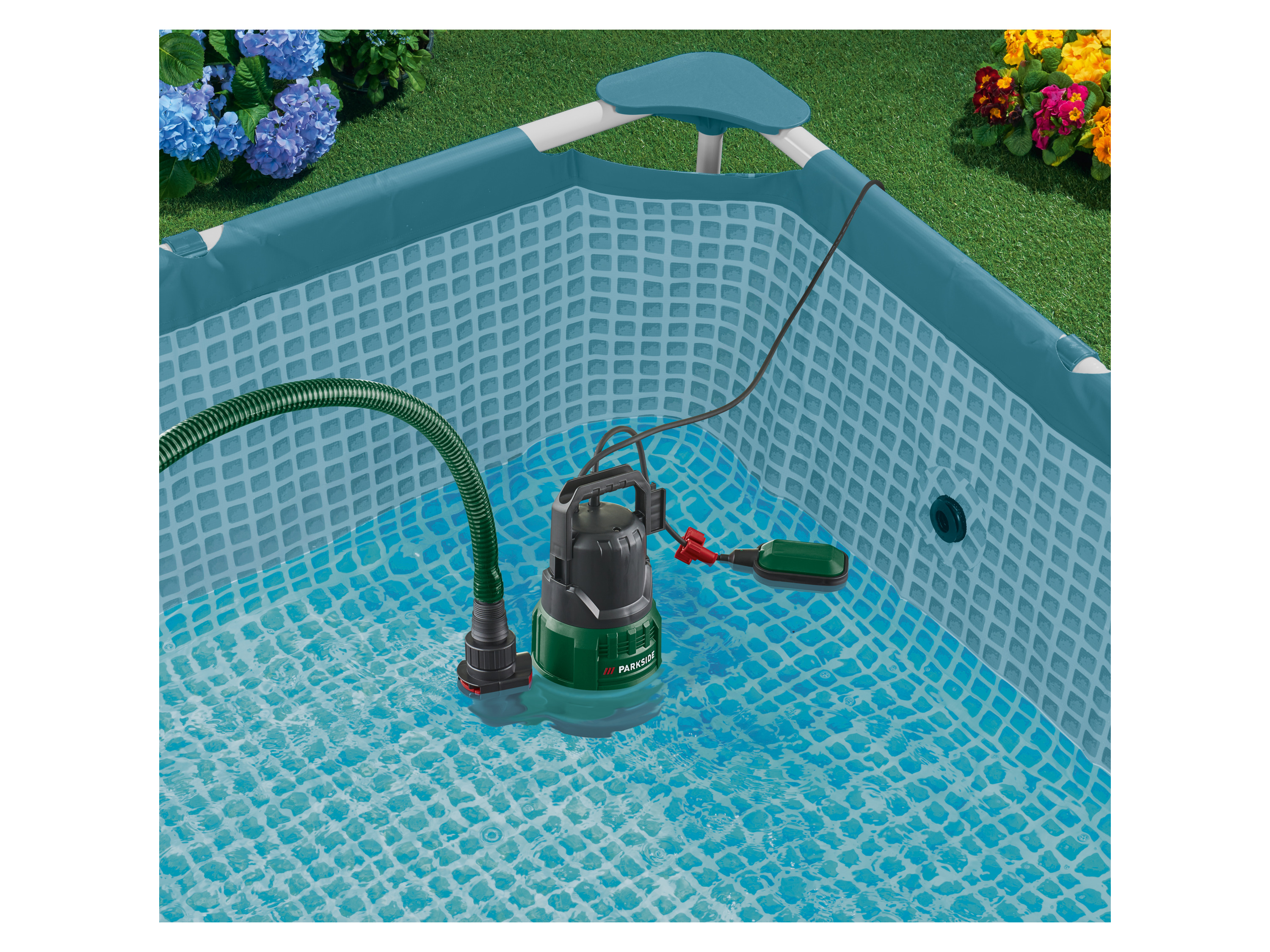 PARKSIDE® Klarwasser-Tauchpumpe »PETPK 400 B2« – Bild 2 von 4