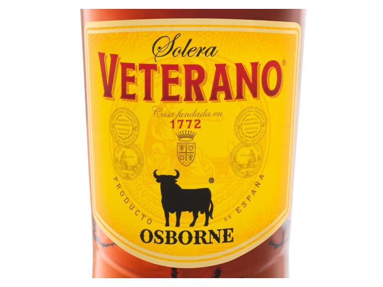 Osborne Solera Veterano Brandy Flaschenetikett.