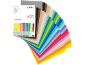 Buntes Papier für Bastelarbeiten und kreativen Spaß, 50 Blatt, 135 GSM.