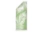 Grünes Strandtuch mit Palmenblattmuster