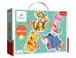 Trefl Disney Winnie Puuh Puzzle: Tigger, Winnie, Ferkel und Esel.