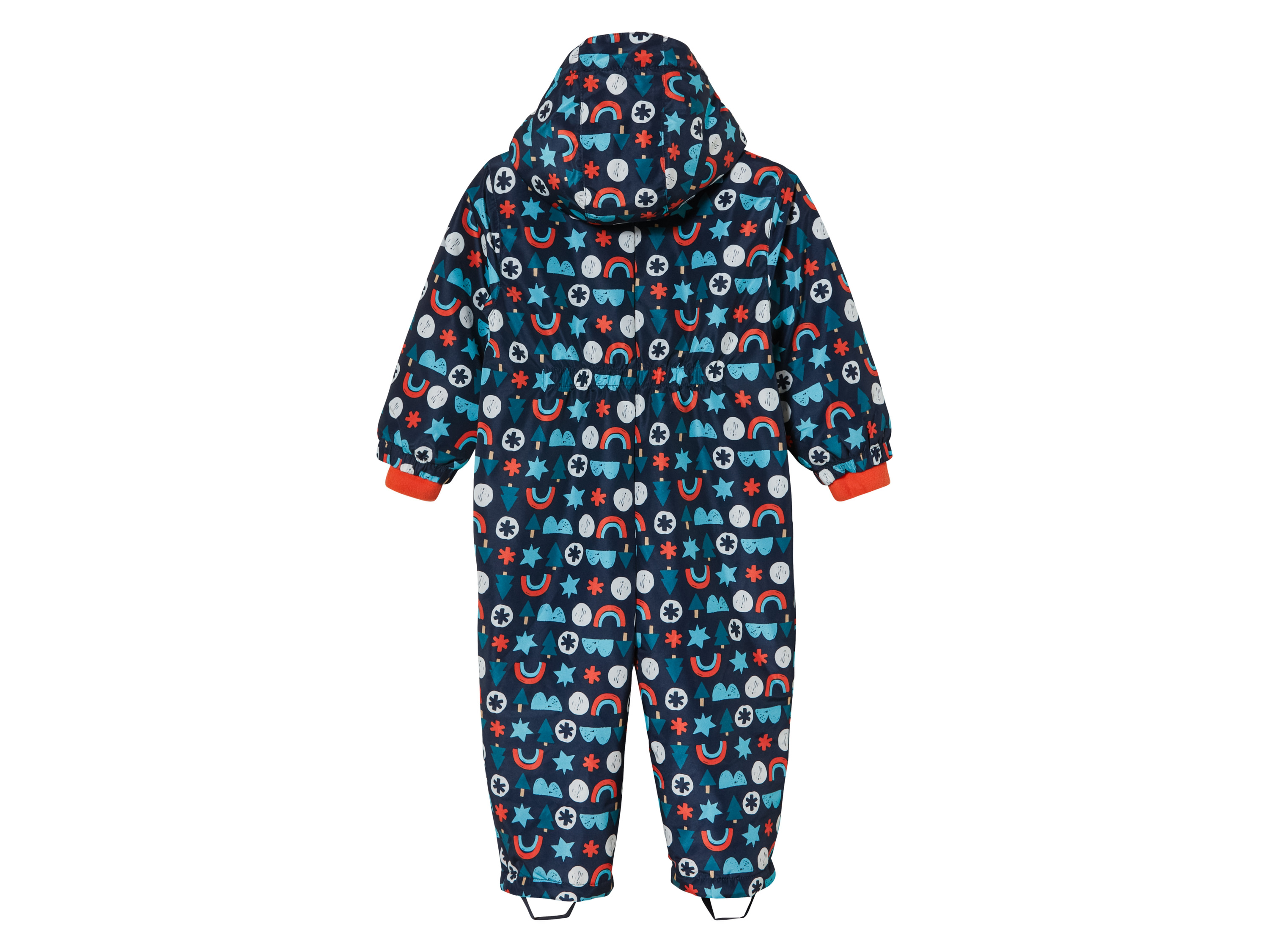 LUPILU® Baby Kleinkinder Jungen Schneeoverall (marine/gemustert, 80) – Bild 3 von 4