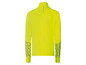 Gelbes Lauf-Shirt mit reflektierenden Details an den Ärmeln.