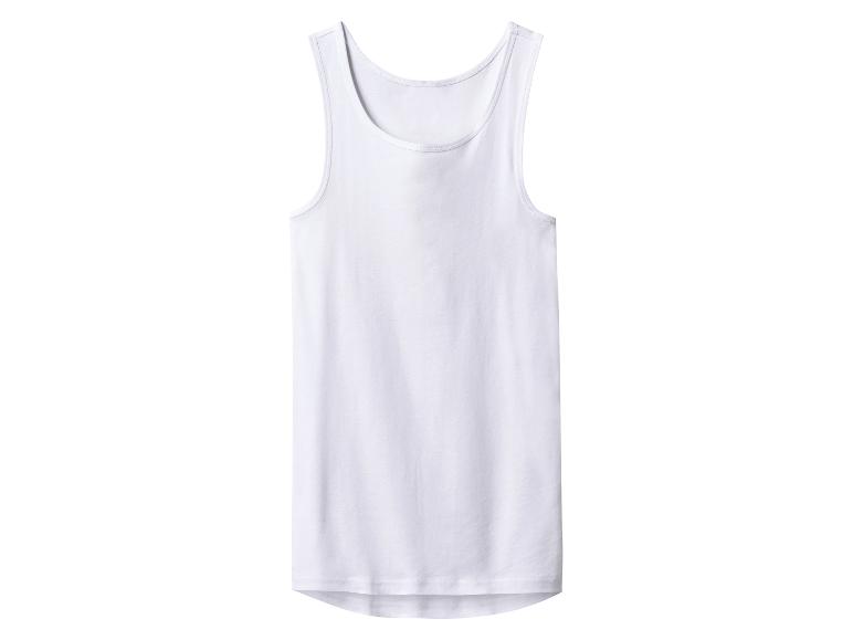 Weißes Herren-Tanktop