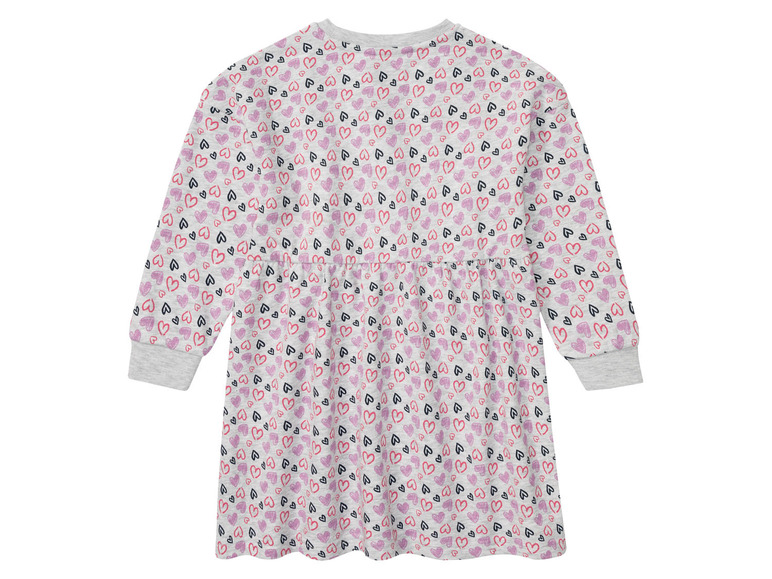 Gehe zu Vollbildansicht: lupilu® Kleinkinder Mädchen Kleid, 2 Stück, mit Baumwolle - Bild 11