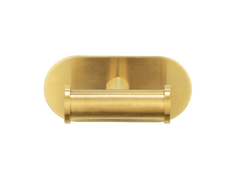 Goldener Handtuchhalter für die Wand.