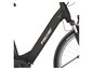 Nahaufnahme eines schwarzen Fischer Cita E-Bikes.