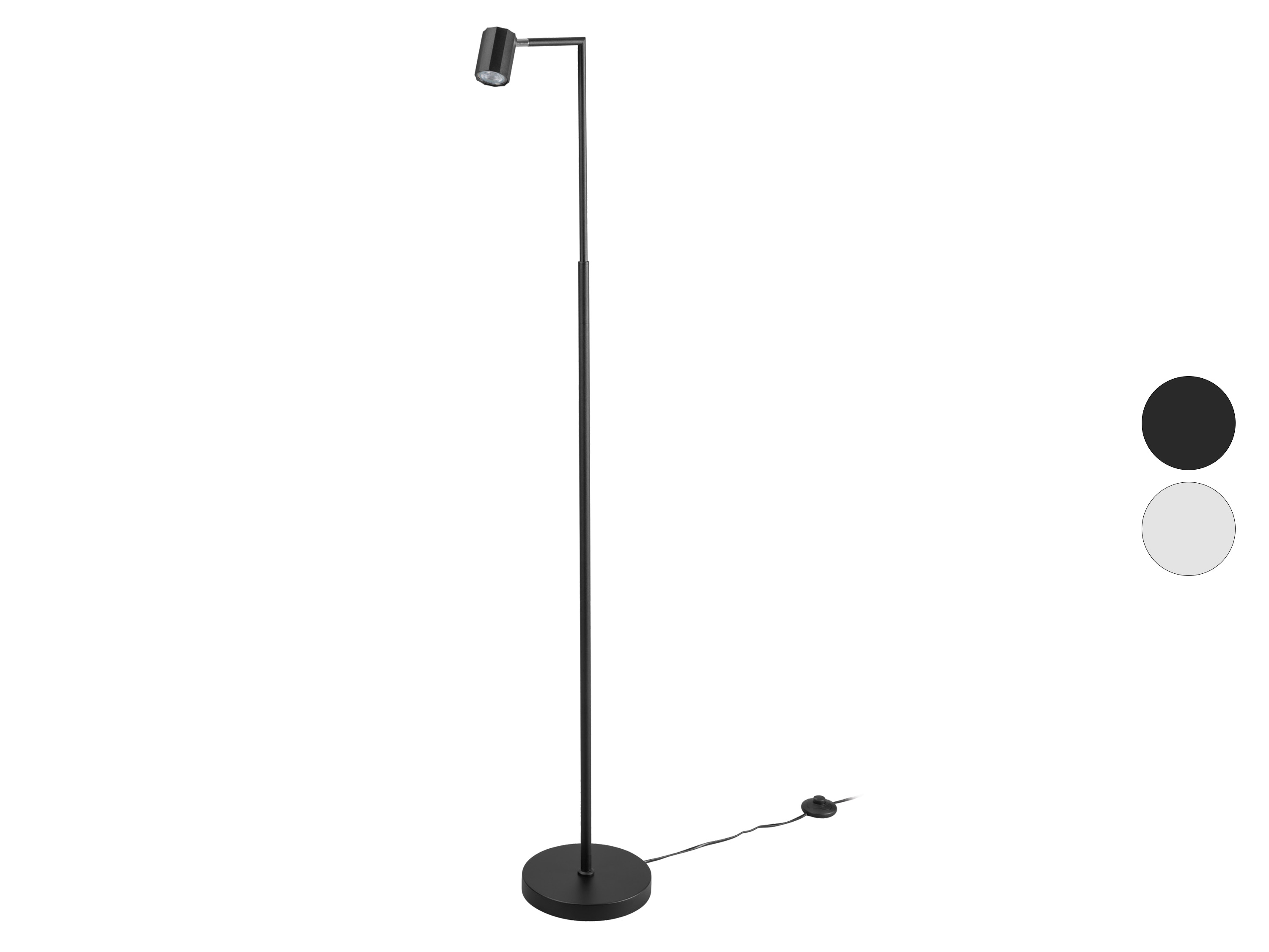 LIVARNO home LED-Stehleuchte, mit neig- und schwenkbarem Kopf