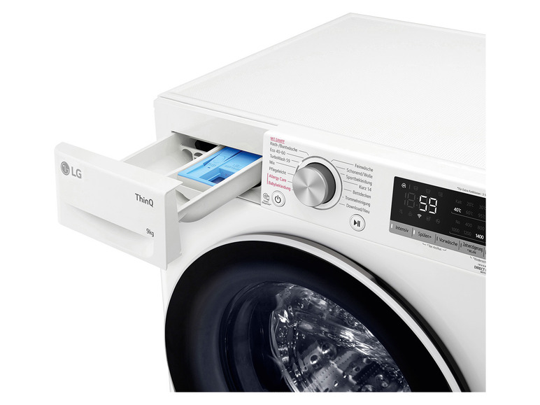 Gehe zu Vollbildansicht: LG Waschmaschine »F4WV7090«, 1360 U/min, 9kg, Wifi - Bild 6