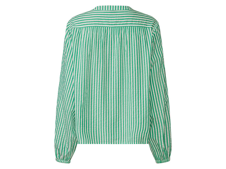 Gehe zu Vollbildansicht: esmara® Damen Bluse in moderner Crinkle-Struktur - Bild 8