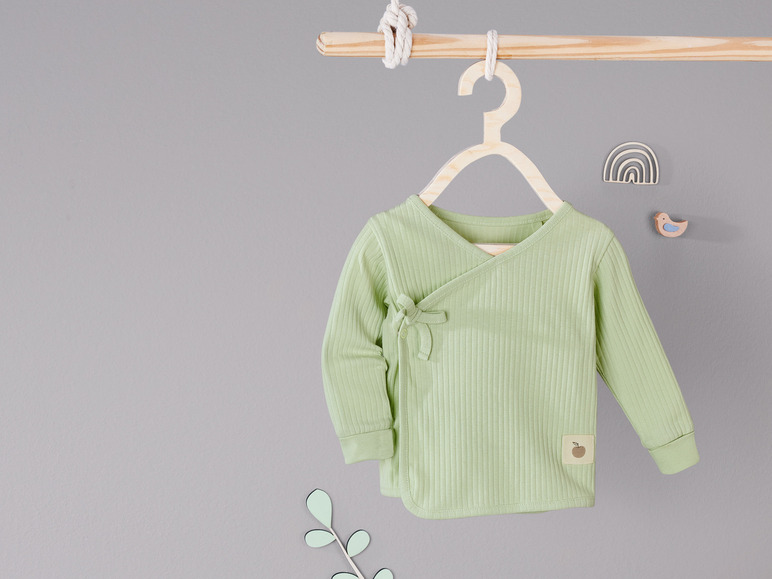 Gehe zu Vollbildansicht: lupilu® Baby Wickljäckchen aus reiner Bio-Baumwolle - Bild 9