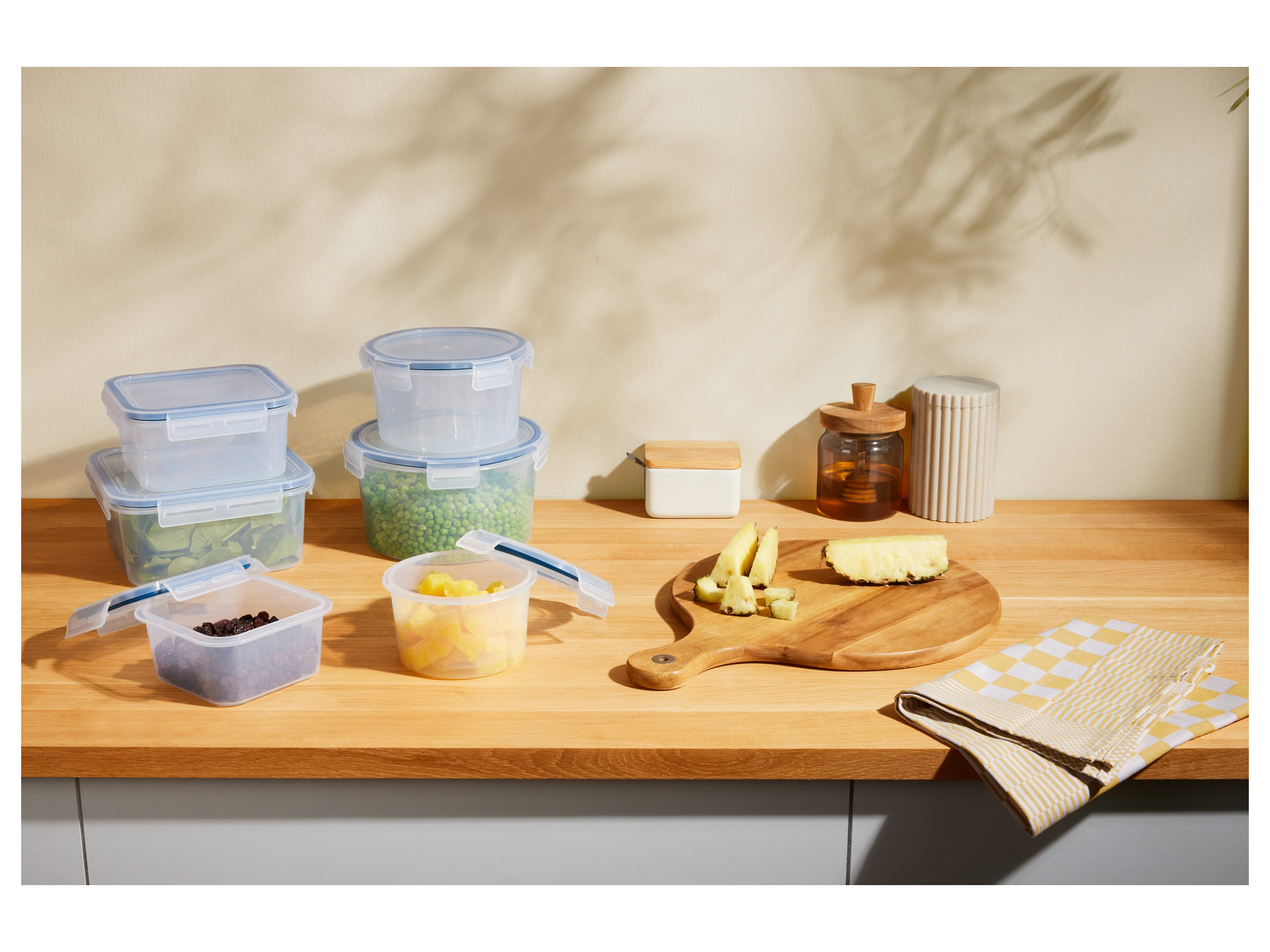 Thumbnail - SILVERCREST® Frischhaltedosen-Set, 6-teilig (quadratisch & rund)