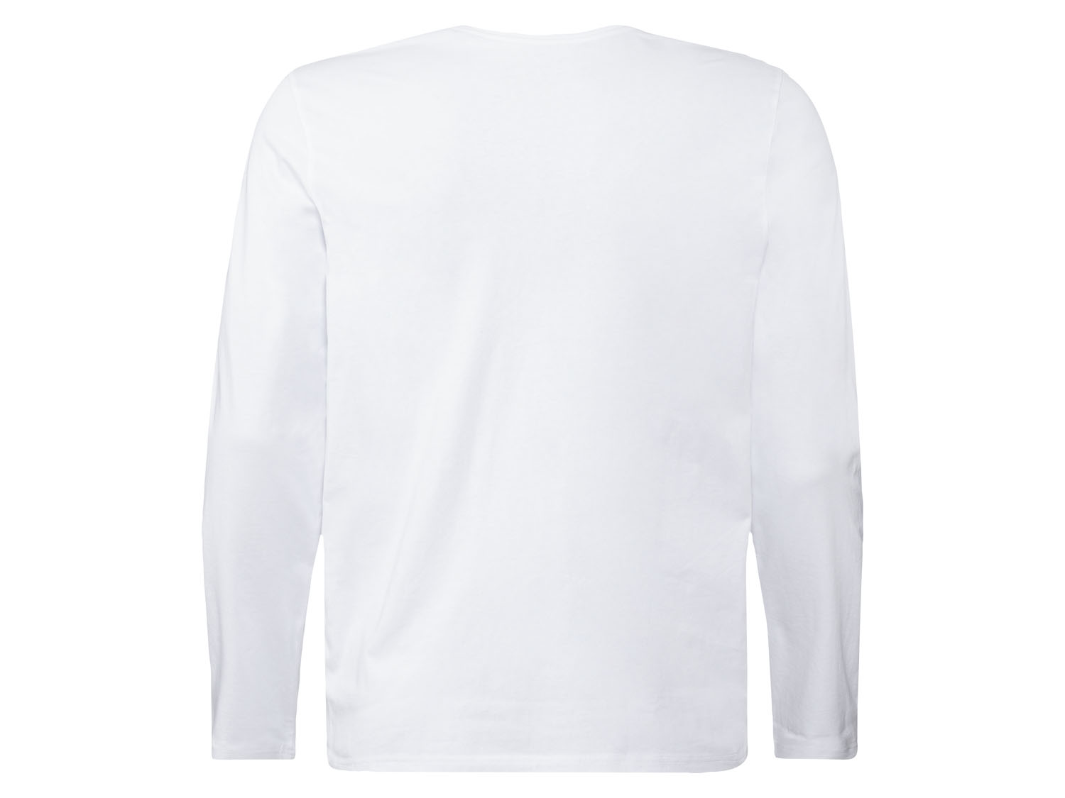 Thumbnail - LIVERGY® Herren T-Shirt langarm 2er Set (Weiß, 3XL(64/66))