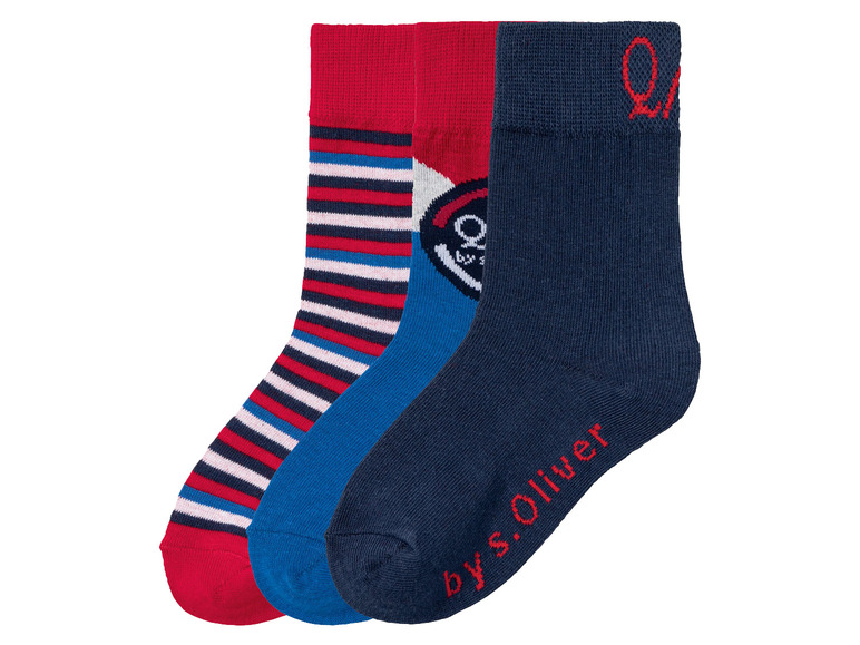 Gehe zu Vollbildansicht: QS by s.Oliver Kleinkinder Socken, 3 Paar, mit Baumwolle - Bild 10