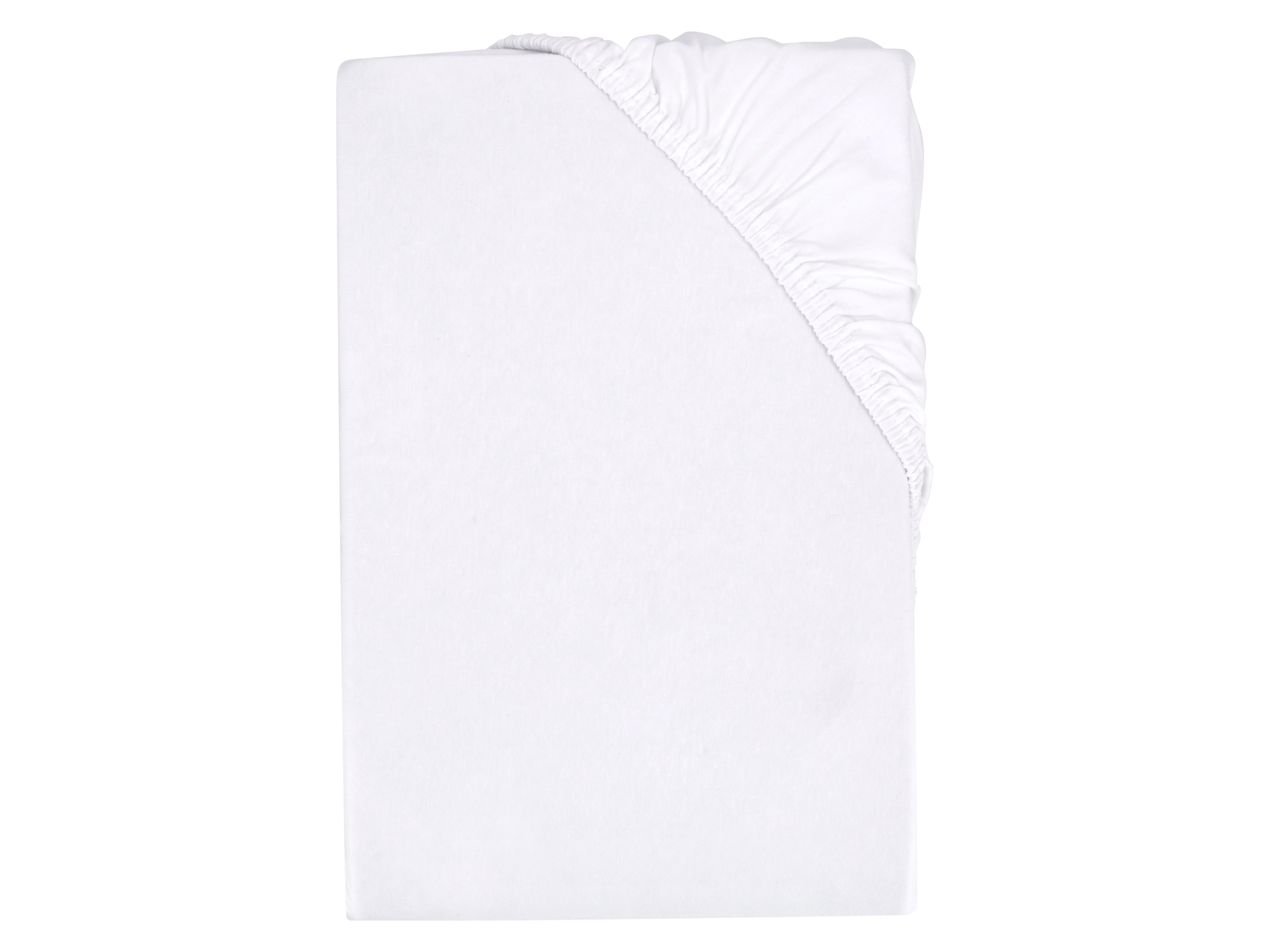 LIVARNO HOME Bi-Elastic-Boxspring-Spannbettlaken, 180-200 x 200 cm (weiß)