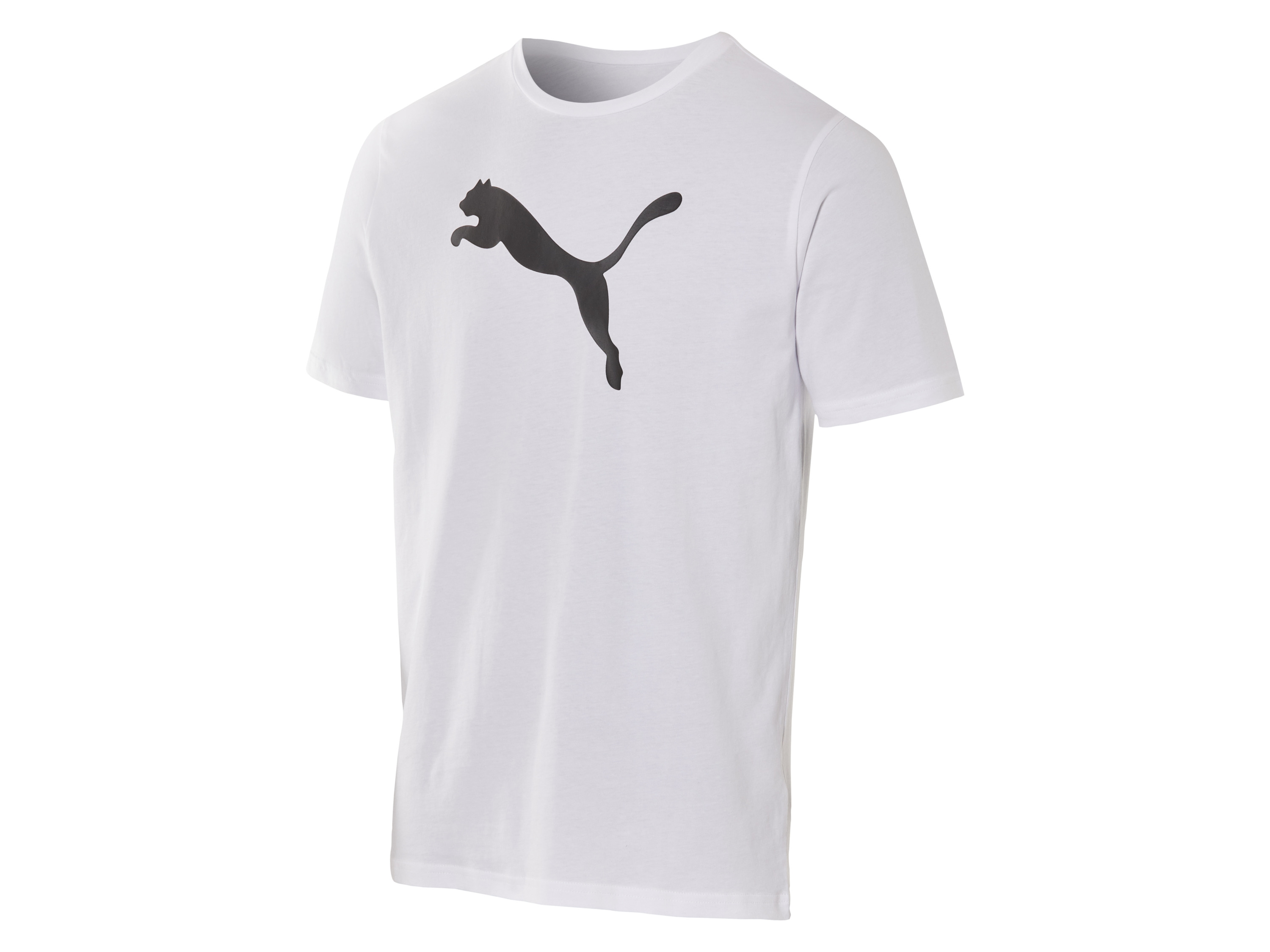 Puma Herren T-Shirt (Weiß, XL)““ | eiches Material Funktion: – Schnitt: – Ausschnitt: Rundhalsausschnitt Material: Baumwolle Pflegehinweis: – Größe: S – XL““