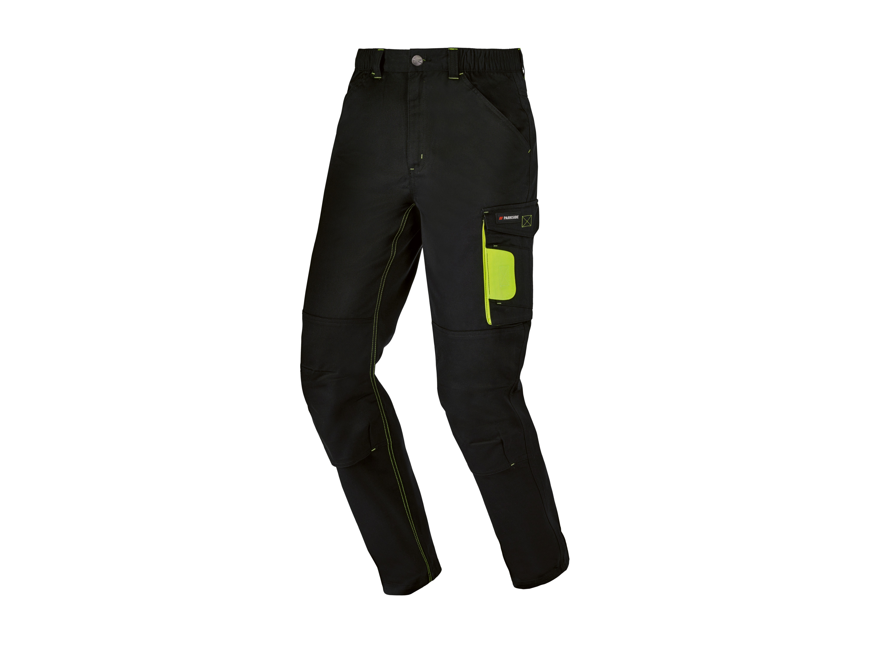 PARKSIDE® Herren Arbeitsbundhose (Schwarz, 58)