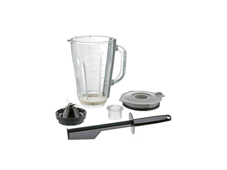 Zerlegtes Zubehör des SILVERCREST® Standmixers.