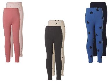 LUPILU® Kinder Thermo-Leggings, 2 Stück